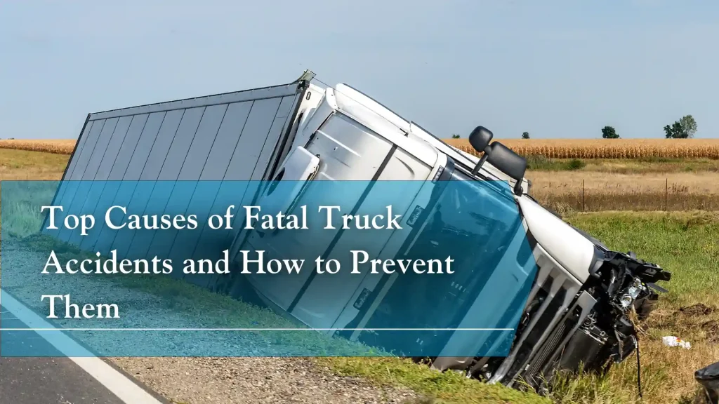 Top Causes of Fatal Truck Accidents and How to Prevent Them Image